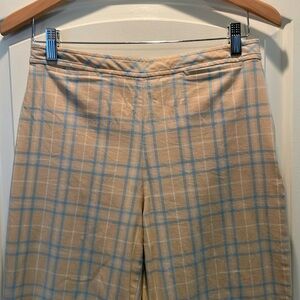 Ann Taylor ankle plaid pants